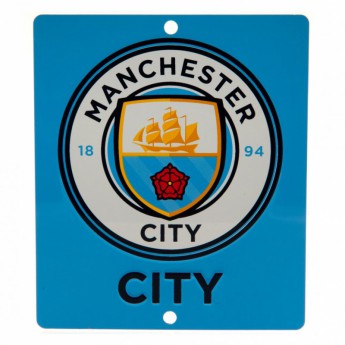 Manchester City tabliczka na okno Window Sign SQ