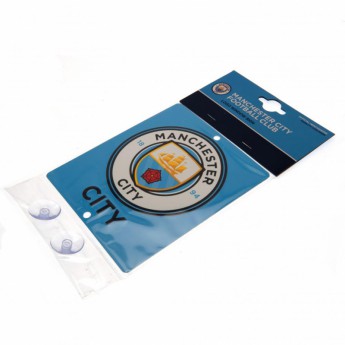 Manchester City tabliczka na okno Window Sign SQ