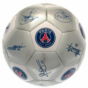 Paris Saint Germain piłka z podpisami Football Signature SV