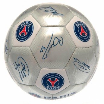 Paris Saint Germain piłka z podpisami Football Signature SV