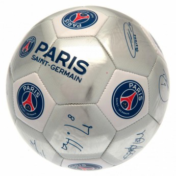 Paris Saint Germain piłka z podpisami Football Signature SV
