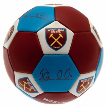 West Ham United piłka Nuskin Football Size 3