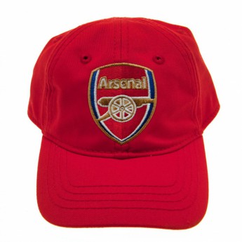 Arsenal dziecięca czapka baseballowa Infant Cap Red 1-2 years