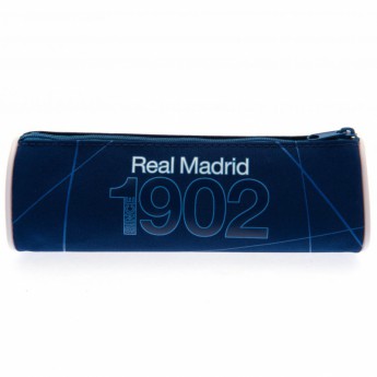 Real Madryt piórnik na ołówki Barrel Pencil Case EST 1902