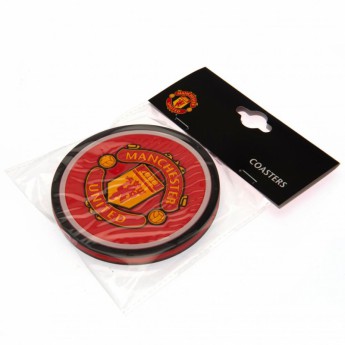 Manchester United zestaw podkładek 2pk Coaster Set