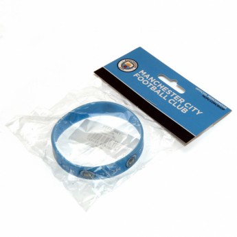 Manchester City opaska silikonowa Silicone Wristband