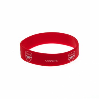 Arsenal opaska silikonowa red gunners