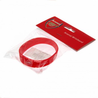 Arsenal opaska silikonowa red gunners