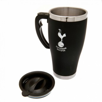 Tottenham kubek podróżny black Travel Mug with handle