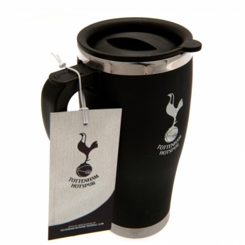 Tottenham kubek podróżny black Travel Mug with handle