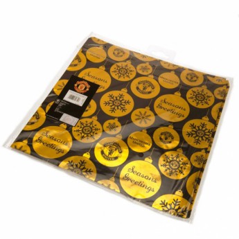Manchester United papier podarunkowy Christmas Wrap