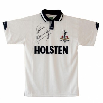 Słynni piłkarze koszulka męska Gascoigne Signed Shirt