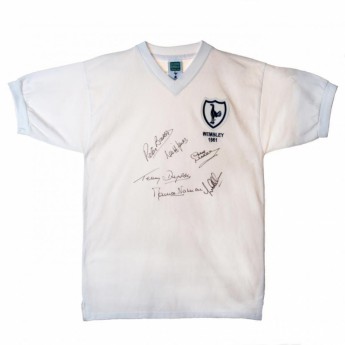 Słynni piłkarze piłkarska koszulka meczowa FA Cup Final 1961 Signed Shirt