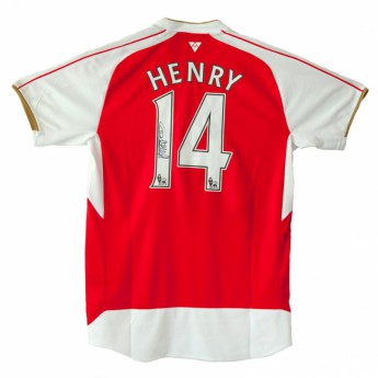 Słynni piłkarze piłkarska koszulka meczowa FC Arsenal Henry 2015/16 replica shirt