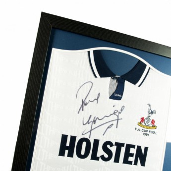 Tottenham koszulka w antyramie Gascoigne Signed Shirt (Framed)