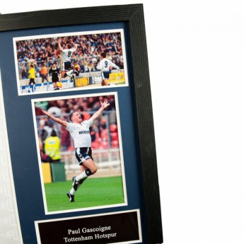 Tottenham koszulka w antyramie Gascoigne Signed Shirt (Framed)