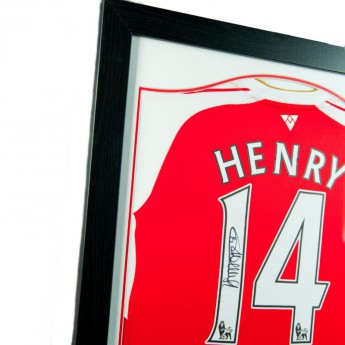Słynni piłkarze koszulka w antyramie FC Arsenal Henry Signed Shirt (Framed)