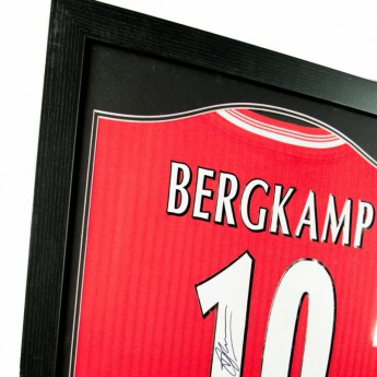 Słynni piłkarze koszulka w antyramie FC Arsenal Bergkamp Signed Shirt (Framed)
