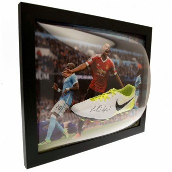 Słynni piłkarze korki w antyramie Manchester United Rashford Signed Boot (Framed)