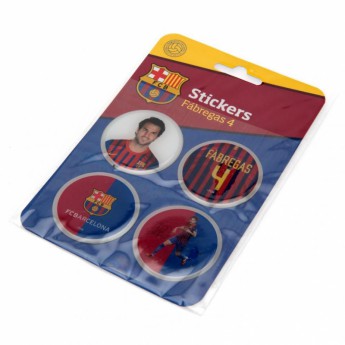 Barcelona naklejki 3D Stickers 4pk Fabregas