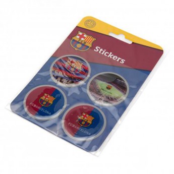 Barcelona naklejki 3D Stickers 4pk
