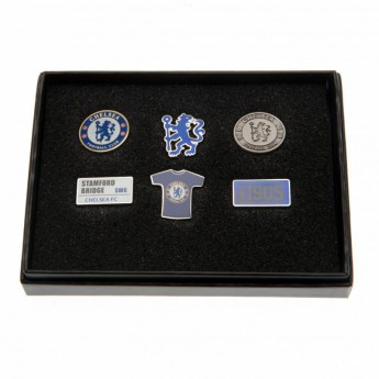 Chelsea zestaw pinesek 6 Piece Badge Set