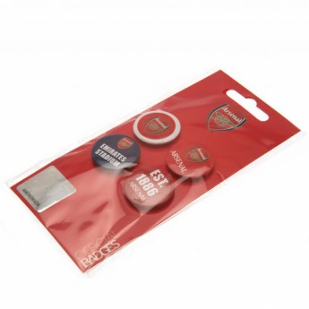 Arsenal zestaw pinesek Button Badge Set
