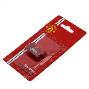Manchester United pineska Double Champions Badge