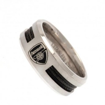 Arsenal pierścionek Black Inlay Ring Large CR