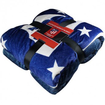 Atletico Madrid koc Sherpa Fleece Blanket