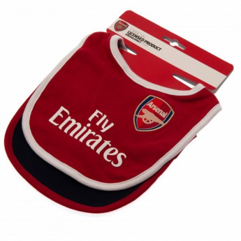 Arsenal śliniak 2 Pack Bibs NR
