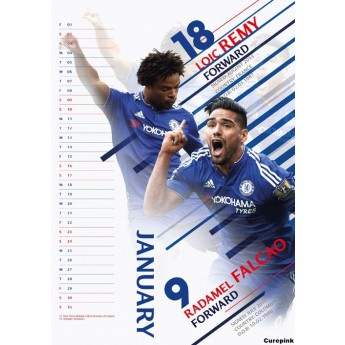 FC Chelsea kalendarz 2016 A3