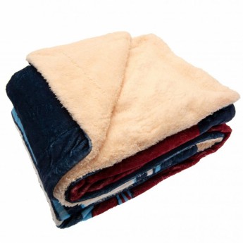 West Ham United koc Sherpa Fleece Blanket 1