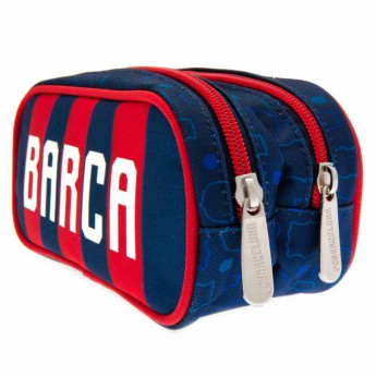 Barcelona piórnik na ołówki Double Zip Pencil Case