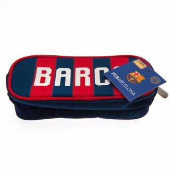 Barcelona piórnik na ołówki Double Zip Pencil Case