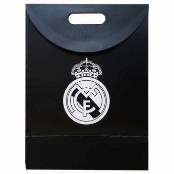 Real Madryt torba podarunkowa big black 30 x 33 cm