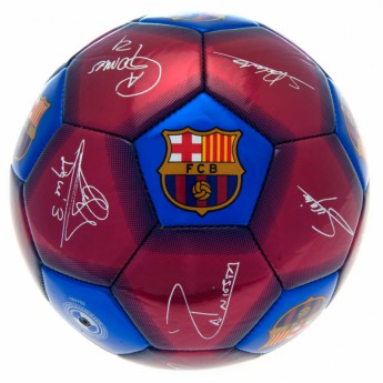 Barcelona mini futbolówka Football Signature