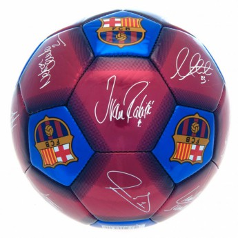 Barcelona mini futbolówka Football Signature