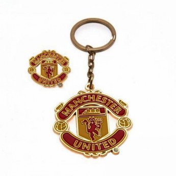 Manchester United brelok i pineska design set