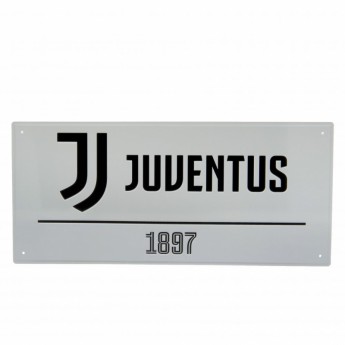 Juventus tablica na ścianę Street Sign