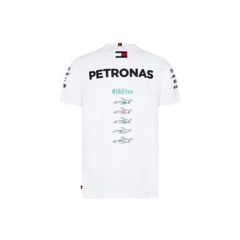 Mercedes AMG Petronas koszulka męska Champion white F1 Team 2018