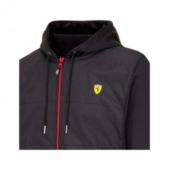 Ferrari męska bluza z kapturem Full Zip black F1 Team 2016