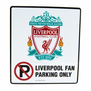 Liverpool tablica na ścianę No Parking Sign