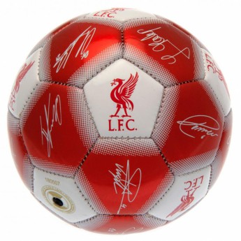 Liverpool mini futbolówka Mini Ball Signature
