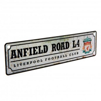 Liverpool plakietka stalowa Retro Window Sign