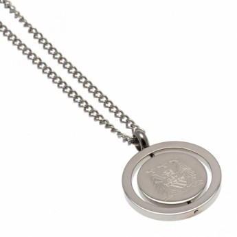 Manchester City naszyjnik z zawieszką Spinner Pendant & Chain EC
