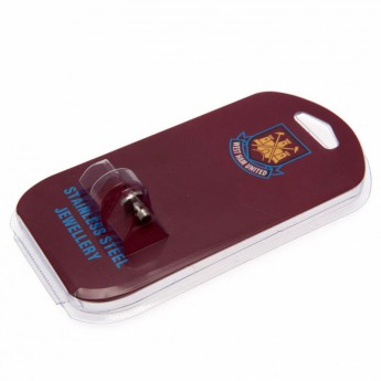 West Ham United kolczyki Cut Out Stud Earring CT