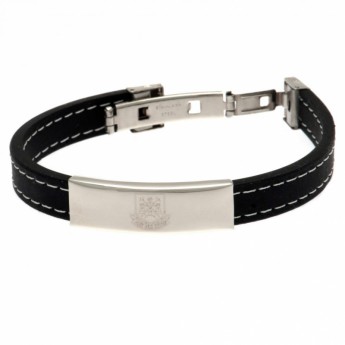 West Ham United opaska silikonowa Stitched Silicone Bracelet CT