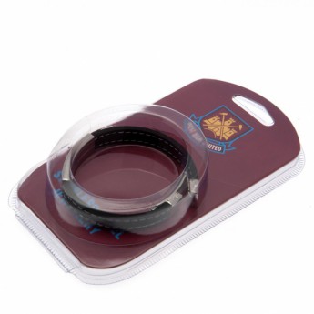 West Ham United opaska silikonowa Stitched Silicone Bracelet CT