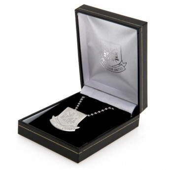 West Ham United naszyjnik z zawieszką Stainless Steel Pendant & Chain CT LG